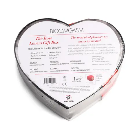 Bloomgasm The Rose Lover's Gift Box Red