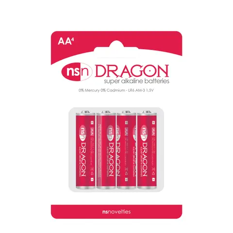 Dragon Alkaline AA Batteries