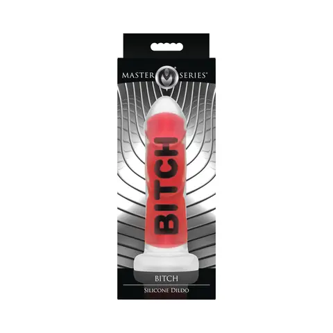 Master Series BITCH Silicone Dildo
