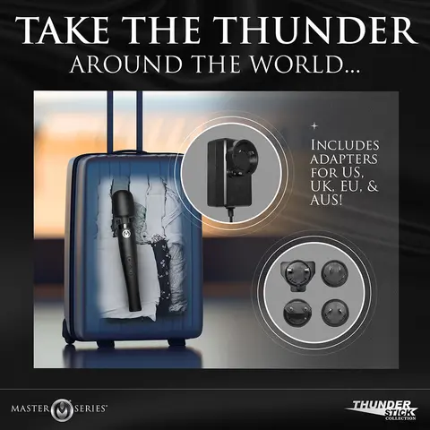 Master Series Thunderstick Pro Wand Massager