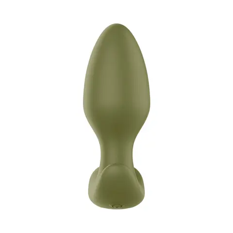 Forto Vibrating Anal Plug in Green