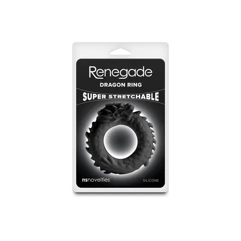 Renegade Dragon Ring Black