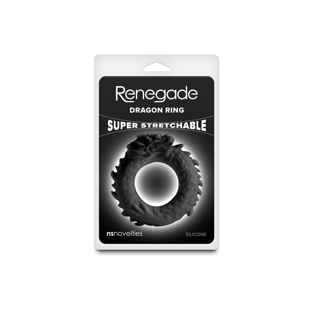 Renegade Dragon Ring Black