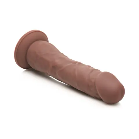 Easy Riders 7 in. Silicone Dildo in Dark