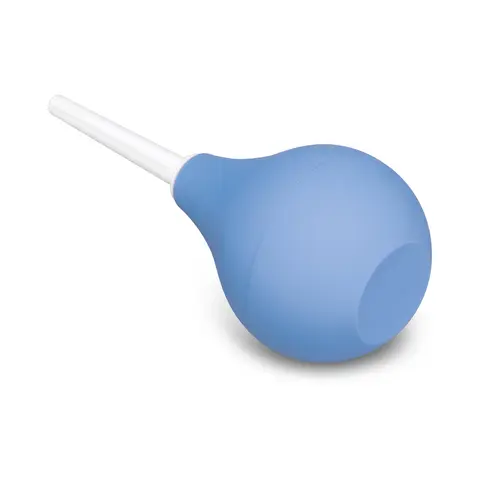 b-Vibe Compact Enema Douche Blue