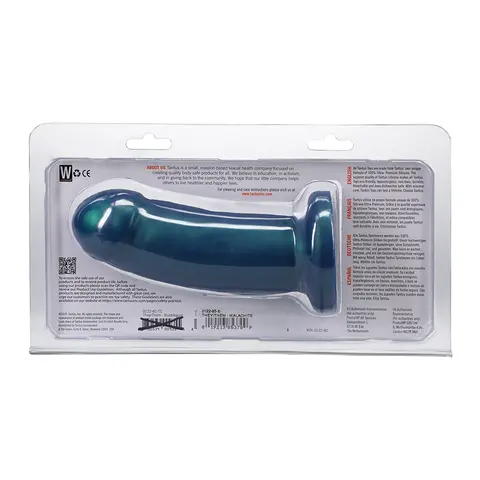 Tantus They/Them 5.5 in. Dildo Soft Malachite