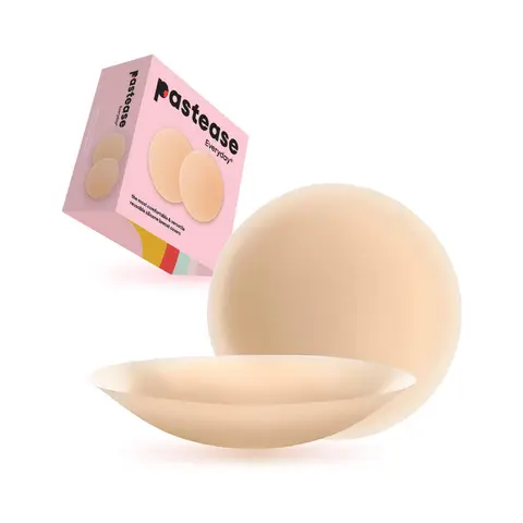 Pastease Halos Reusable Sticky Adhesive Silicone Nipple Cover Light Large D+ Cup