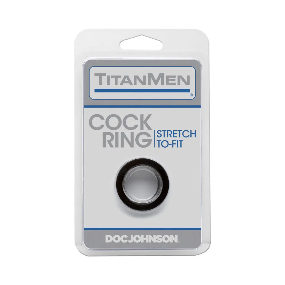TitanMen - Cock Ring in Black