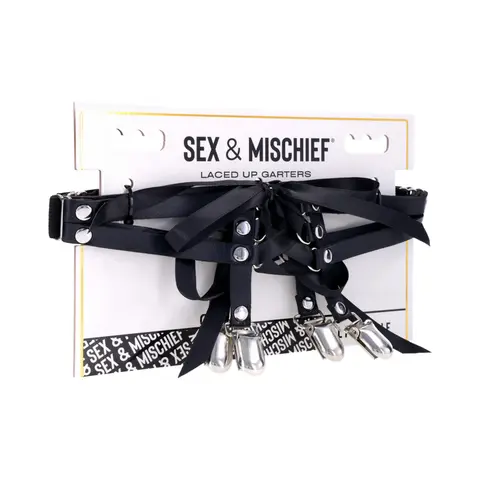 Sportsheets Sex & Mischief Laced Up Garters