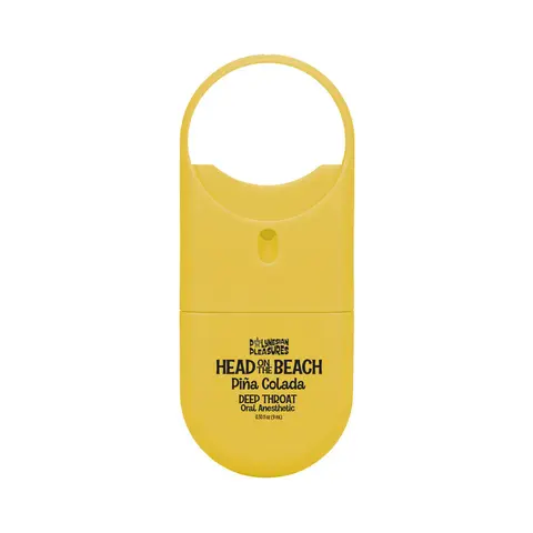 Polynesian Pleasures Head on The Beach Deep Throat Spray To-Go Piña Colada .3 oz.