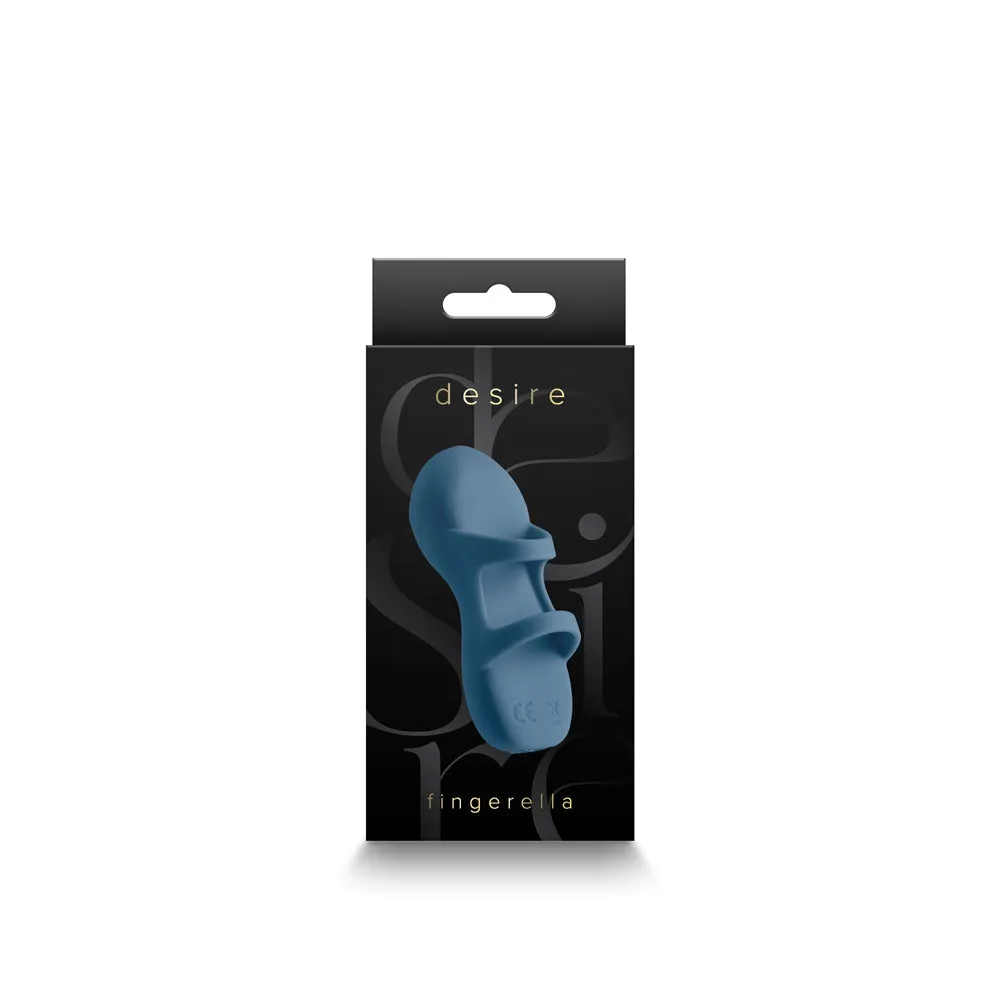 Desire Fingerella in Navy