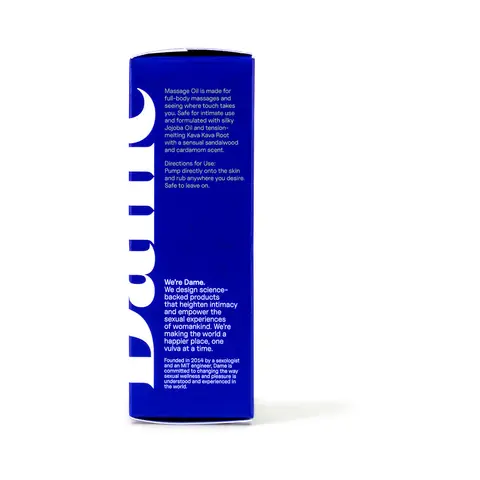 Dame Sex Oil Massage Oil 2 oz.