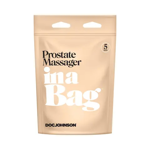 In A Bag Prostate Massager Black