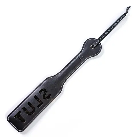 SEI MIO Mark My Words Brat/Slut Double-Sided Impression Paddle