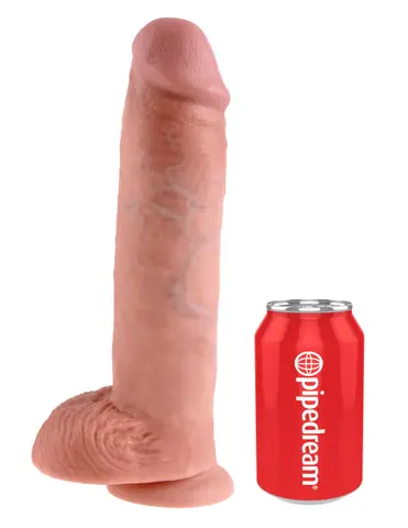 King Cock 11" Cock with Balls