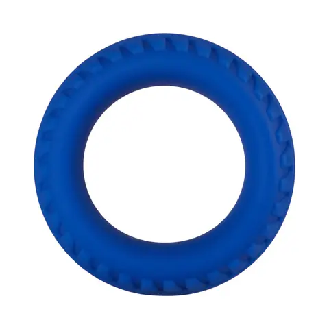 Forto F-12 Liquid Silicone Cockring 35mm in Blue