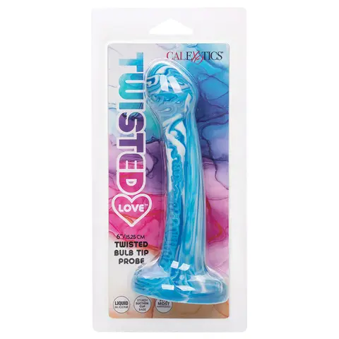Twisted Love Twisted Bulb Tip Probe in Blue