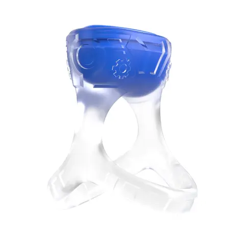 Screaming O Role Playing Game Vibrating Ring in Clear