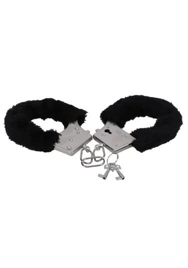 Furry Handcuffs in a Bag