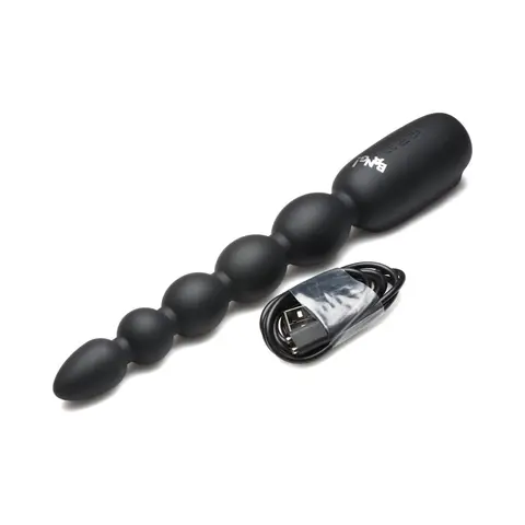 BANG! Digital Silicone Anal Beads