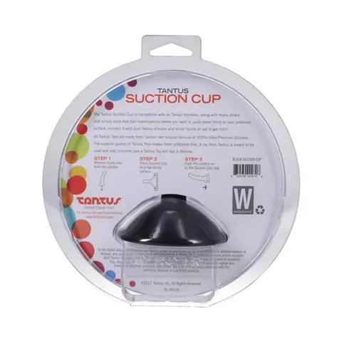 Tantus Suction Cup Attachment Onyx