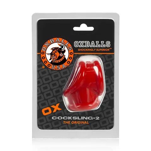 OxBalls Cocksling-2, Cocksling in Red