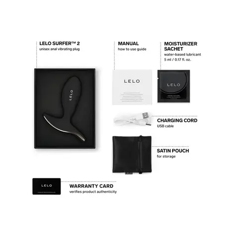 LELO Surfer 2 in Black