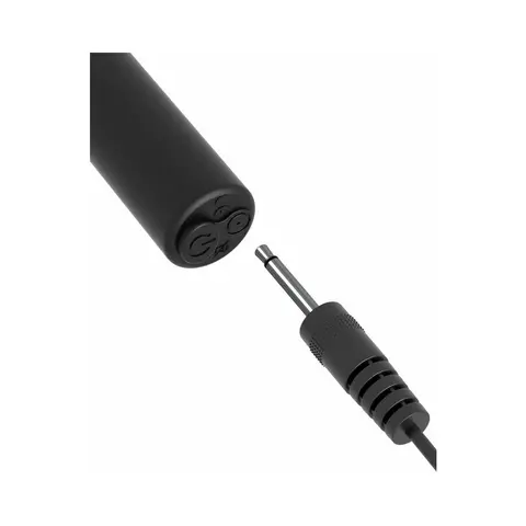Anal Fantasy Collection Vibrating Remote Control Silicone Plug Black
