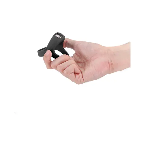 Renegade Emperor Vibrating Ring in Black