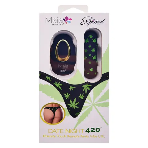 Maia Date Night Jessi 420 Remote Panty Vibe L/XL