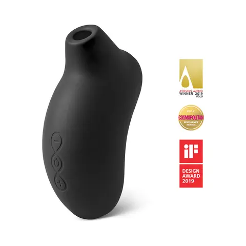 LELO SONA Rechargeable Clitoral Stimulator in Black