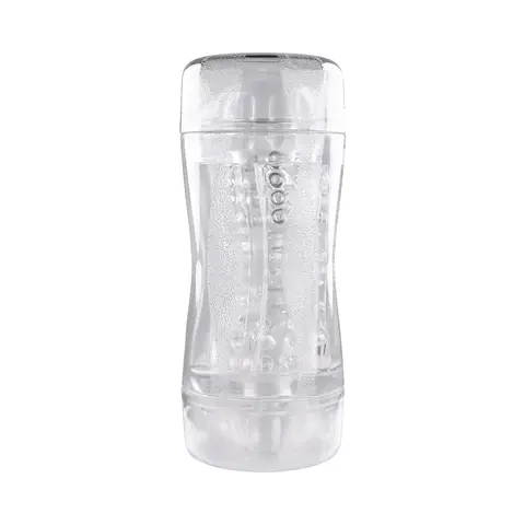 Gender X Double Fantasy Dual Entry Stroker Clear