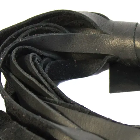 Soft Flogger 12 in. in Black