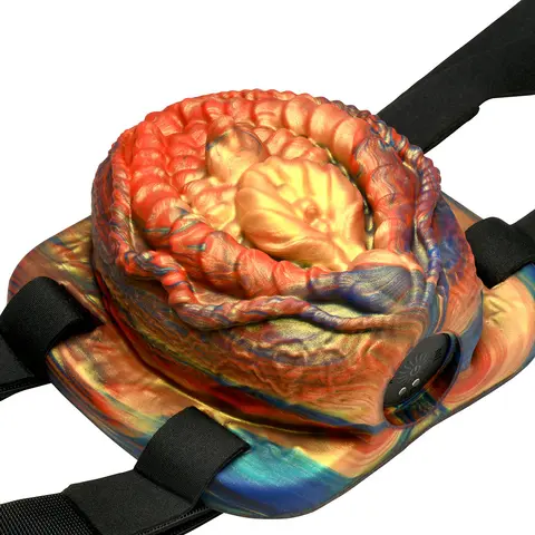 Creature Cocks Hell's Angel Vibrating Silicone Grinder