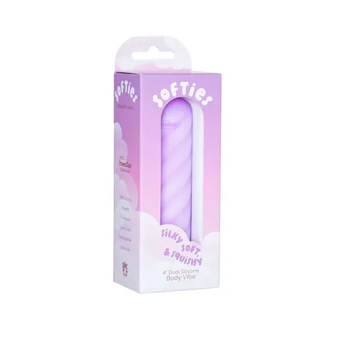 Softies Dual Layer Bullet 4 in. in Purple