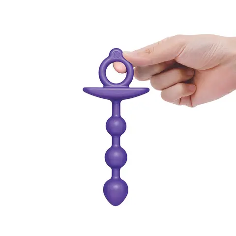 b-Vibe Butties Zip Silicone Anal Bead