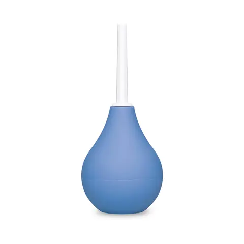 b-Vibe Compact Enema Douche Blue