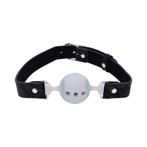 Sportsheets Sex & Mischief Lace Silicone Breathable Ball Gag