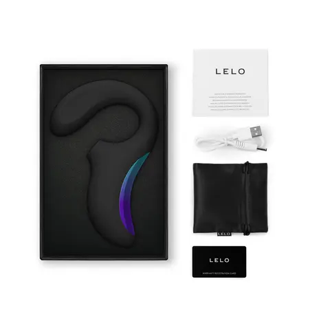 LELO Enigma Wave Suction Dual Stimulator in Black