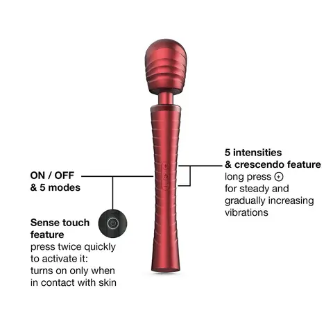 MAN WAN Edgy Velvet Red