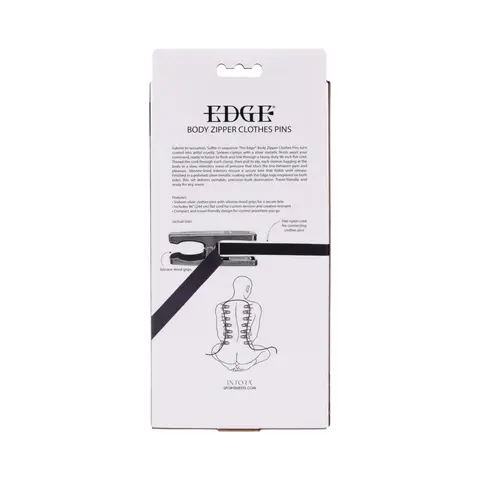 Sportsheets Edge Body Zipper Clothes Pins