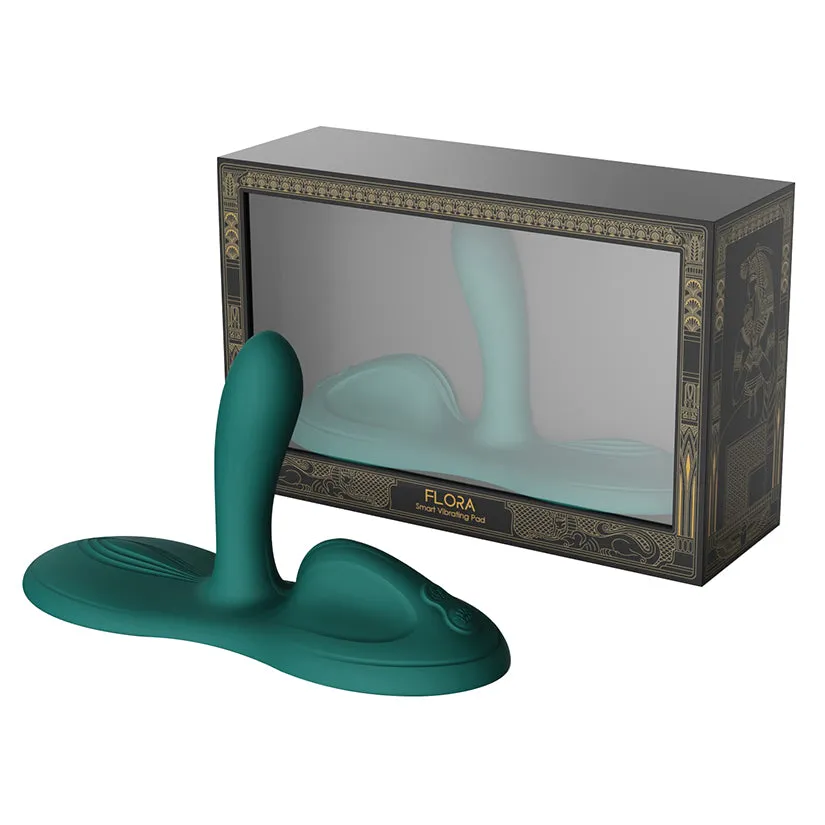 Zalo Flora Turquoise Green