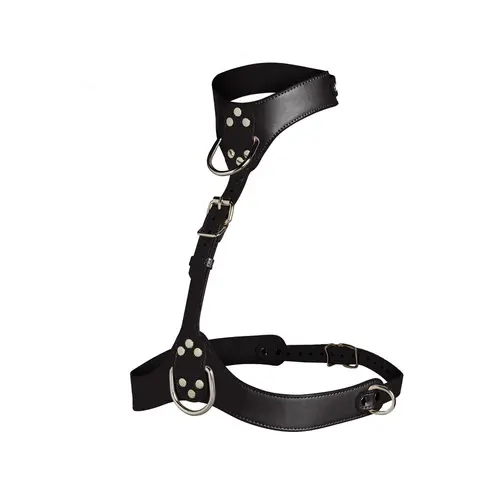 Master Series Vixen Chest Harness in Black