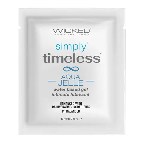 Wicked Simply Timeless Packet Aqua Jelle Foil Pack 6ml