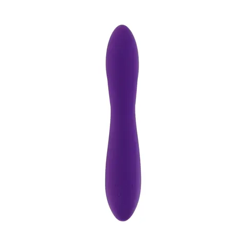Evolved Wavy Rabbit Rechargeable Dual Stimulator Silicone Purple