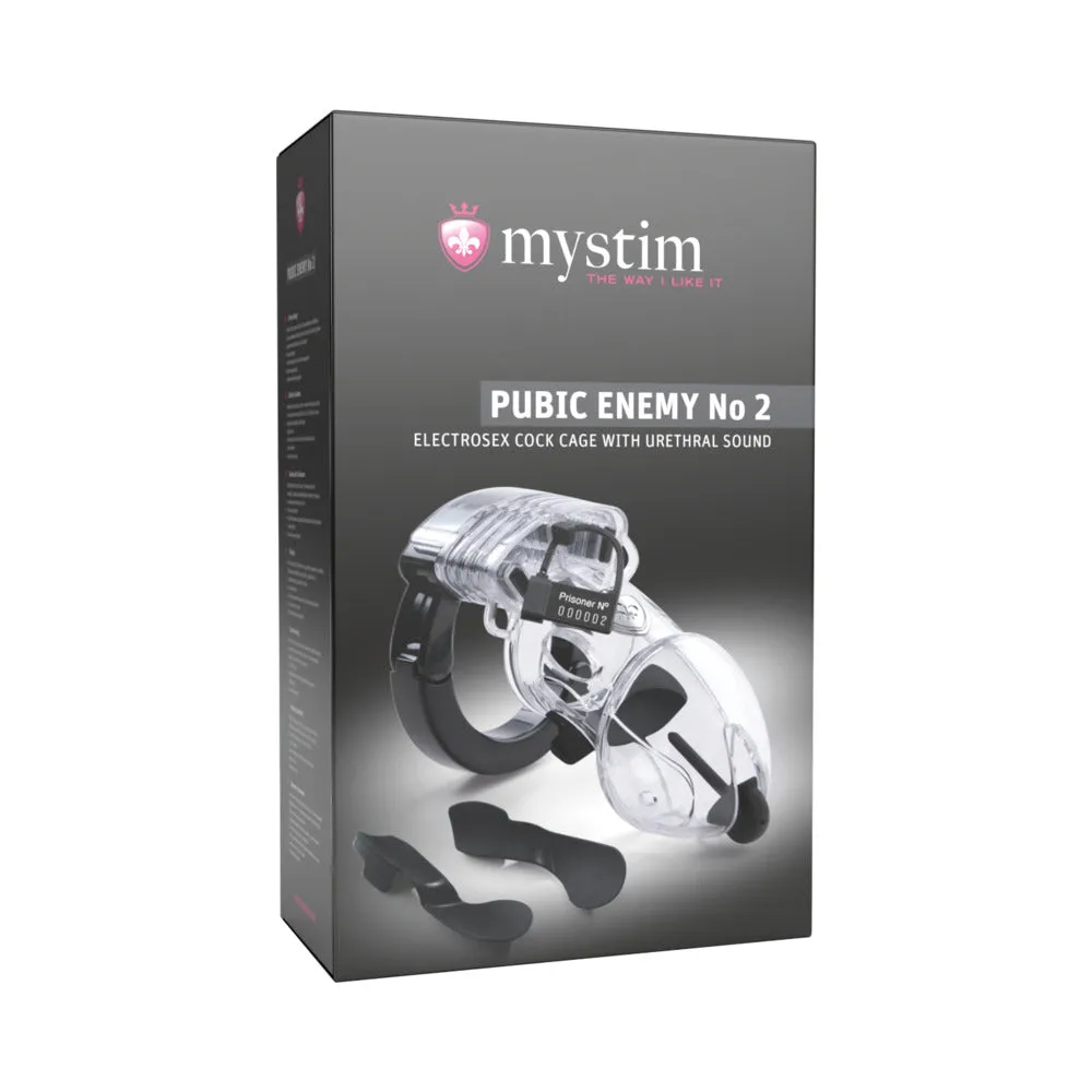 Mystim Pubic Enemy No 2 Electrosex Cock Cage