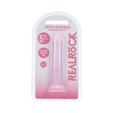 Realrock Realistic Dildo 5 in. in Pink
