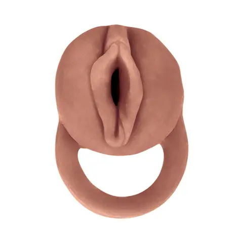 The Great Extender 2 in 1Extender&Masturbator 9in Brown