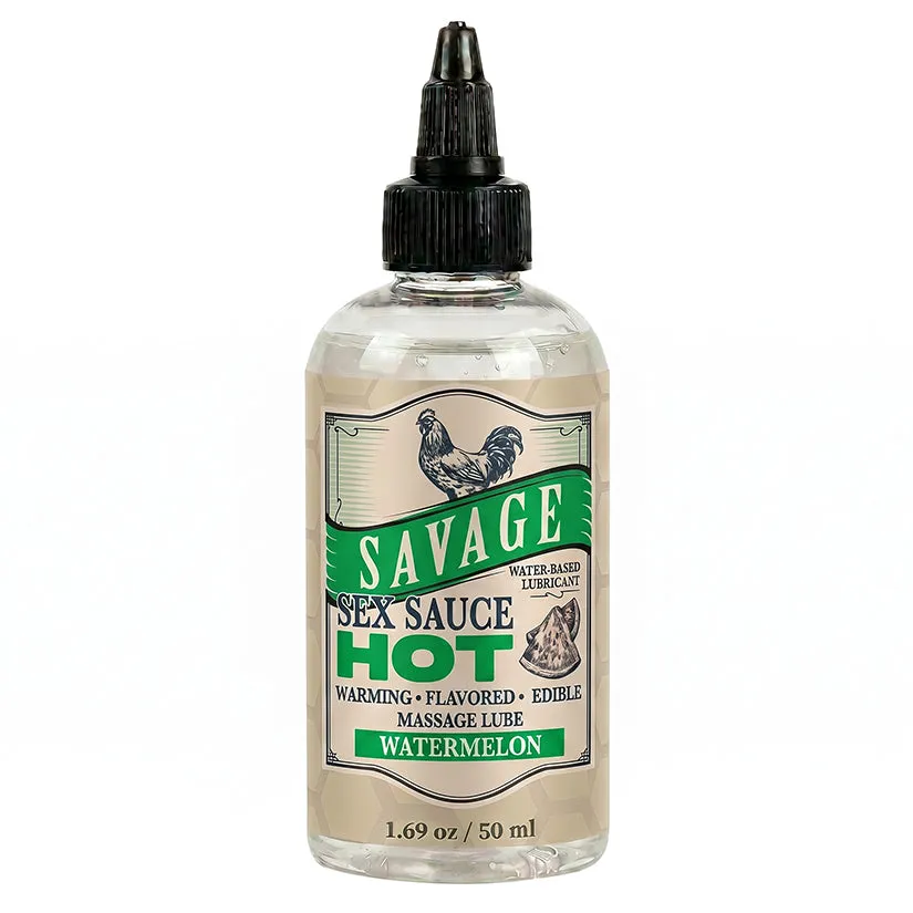 Savage Sex Sauce Hot Watermelon 1.69 oz.