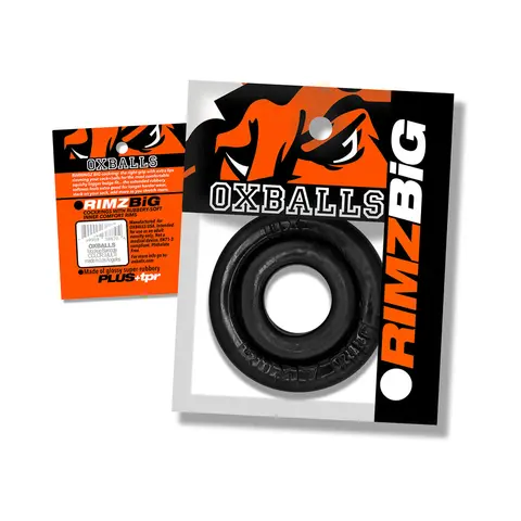 Oxballs Rimz Big Single Ring in Black